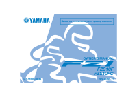 Yamaha FZ1 - FZS10 - Owners Manual EN 2015 